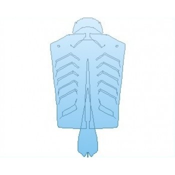 PAINT PROTECTION KIT - 2023 LAMBORGHINI HURACAN STO REAR DECK LID - PRECUT PPF CLEAR BRA WRAP