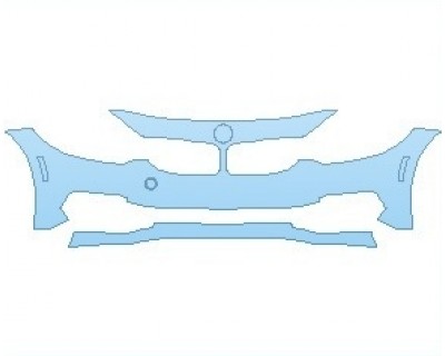 PAINT PROTECTION KIT - 2020 BMW 4 SERIES BASE GRAN COUPE BUMPER - INVISIBLEMASK - 3M PAINT PROTECTION