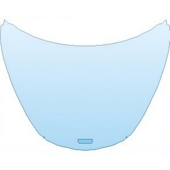 PAINT PROTECTION KIT - 2022 MCLAREN GT COUPE FULL HOOD (WRAPPED EDGES) - PRECUT PPF CLEAR BRA WRAP