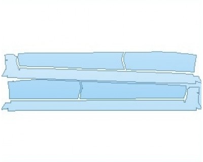 PAINT PROTECTION KIT - 2024 BUICK ENCORE GX ST ROCKER PANELS - PRECUT PPF CLEAR BRA WRAP
