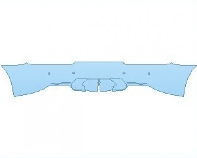 2021 MERCEDES AMG GT ROADSTER REAR BUMPER WITH SENSORS