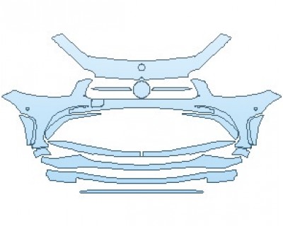 2023 MERCEDES CLS CLASS 450 BUMPER WITH SENSORS