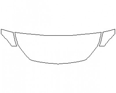 2023 MERCEDES CLS CLASS 450 HOOD (NO WRAPPED EDGES)