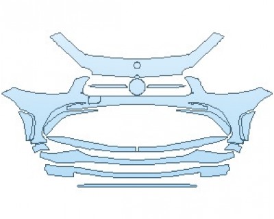 2023 MERCEDES CLS CLASS AMG LINE BUMPER