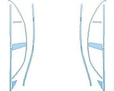 PAINT PROTECTION KIT - 2023 MERCEDES CLS CLASS AMG LINE WINDOW TRIM - PRECUT PPF CLEAR BRA WRAP