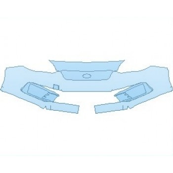 PAINT PROTECTION KIT - 2021 SUBARU IMPREZA SPORT SEDAN BUMPER - PRECUT PPF CLEAR BRA WRAP