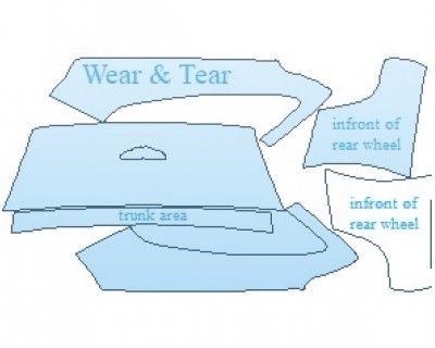 2023 ASTON MARTIN VANQUISH S VOLANTE WEAR & TEAR