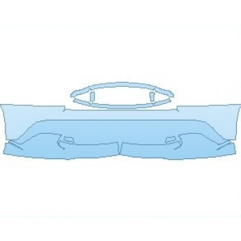 PAINT PROTECTION KIT - 2022 ASTON MARTIN VANQUISH S VOLANTE BUMPER - PRECUT PPF CLEAR BRA WRAP