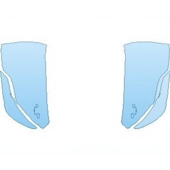 PAINT PROTECTION KIT - 2023 TOYOTA GR SUPRA 3.0 PREMIUM DOORS - PRECUT PPF CLEAR BRA WRAP
