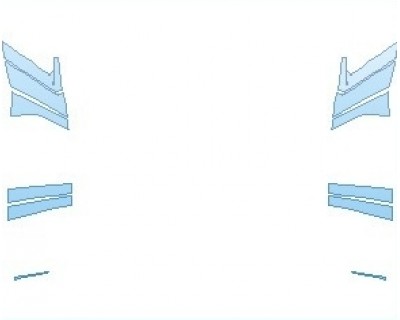 PAINT PROTECTION KIT - 2023 LINCOLN CORSAIR STANDARD WINDOW TRIM - PRECUT PPF CLEAR BRA WRAP