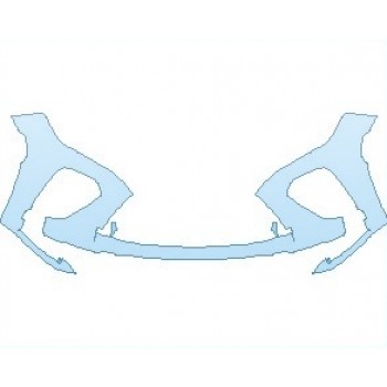 PAINT PROTECTION KIT - 2021 CHEVROLET TRAILBLAZER RS BUMPER - PRECUT PPF CLEAR BRA WRAP