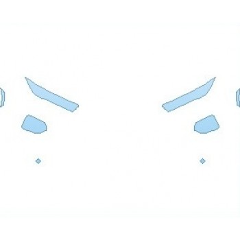 PAINT PROTECTION KIT - 2021 CHEVROLET TRAILBLAZER RS LIGHTS - PRECUT PPF CLEAR BRA WRAP