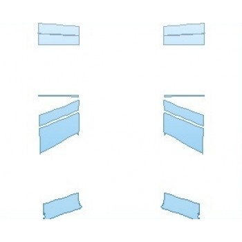 PAINT PROTECTION KIT - 2021 FORD EXPEDITION XLT BASE B C AND D PILLARS - PRECUT PPF CLEAR BRA WRAP