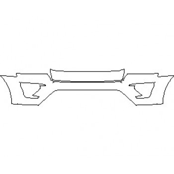 2021 FORD EXPEDITION XL STX BASE BUMPER