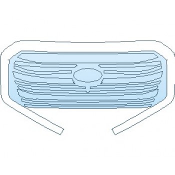 2022 SUBARU ASCENT TOURING GRILLE WITH CENTER CAMERA