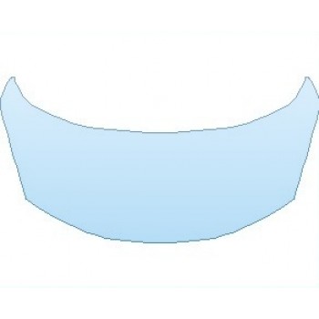 PAINT PROTECTION KIT - 2021 HONDA FIT LX FULL HOOD (WRAPPED EDGES) - PRECUT PPF CLEAR BRA WRAP