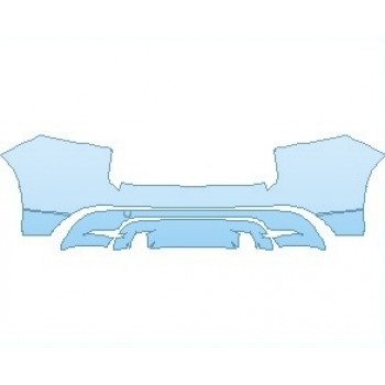 2021 JAGUAR F-PACE FIRST EDITION REAR BUMPER KIT 2021 JAGUAR F-PACE FIRST EDITION REAR BUMPER KIT