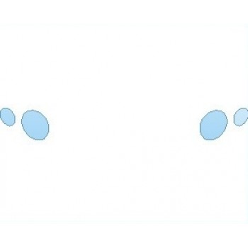 PAINT PROTECTION KIT - 2022 BENTLEY CONTINENTAL GT CONVERTIBLE LIGHTS - PRECUT PPF CLEAR BRA WRAP