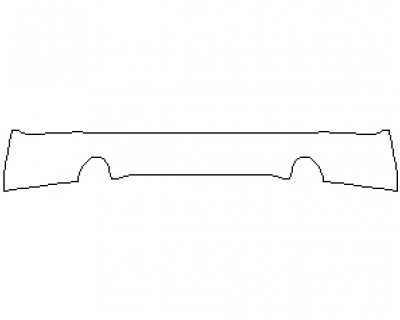 2021 BMW 2 SERIES M240 COUPE LOWER REAR BUMPER