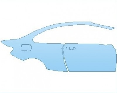 PAINT PROTECTION KIT - 2021 BMW 2 SERIES M SPORT COUPE REAR QUARTER AND DOOR RIGHT - PRECUT PPF CLEAR BRA WRAP