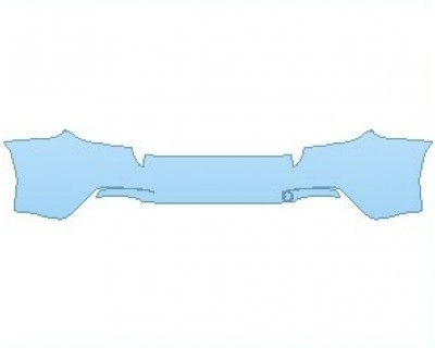 PAINT PROTECTION KIT - 2021 BMW 2 SERIES M240 CONVERTIBLE REAR BUMPER - PRECUT PPF CLEAR BRA WRAP