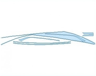 PAINT PROTECTION KIT - 2022 ASTON MARTIN VANQUISH ZAGATO SHOOTING BRAKE WINDOW TRIM - PRECUT PPF CLEAR BRA WRAP