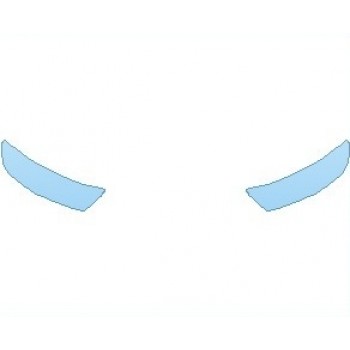PAINT PROTECTION KIT - 2024 FORD EXPLORER TIMBERLINE LIGHTS - PRECUT PPF CLEAR BRA WRAP