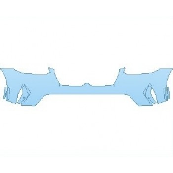 PAINT PROTECTION KIT - 2023 BMW X3 XLINE BUMPER WITH SENSORS - PRECUT PPF CLEAR BRA WRAP