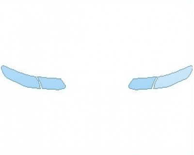 PAINT PROTECTION KIT - 2023 MERCEDES E CLASS AMG E 53 CABRIOLET LIGHTS REAR - PRECUT PPF CLEAR BRA WRAP