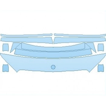 PAINT PROTECTION KIT - 2023 MERCEDES E CLASS AMG E 53 CABRIOLET COMMON WEAR AREA KIT - PRECUT PPF CLEAR BRA WRAP