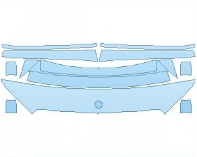PAINT PROTECTION KIT - 2023 MERCEDES E CLASS AMG E 53 CABRIOLET COMMON WEAR AREA KIT - PRECUT PPF CLEAR BRA WRAP
