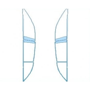 Precut PPF Kit – Clear Bra Paint Protection Film PAINT PROTECTION KIT - 2019 MERCEDES GLC CLASS 300 SUV WINDOW TRIM - PRECUT PPF CLEAR BRA WRAP