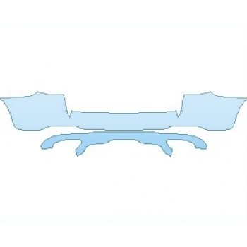 Precut PPF Kit – Clear Bra Paint Protection Film PAINT PROTECTION KIT - 2019 MERCEDES GLC CLASS 300 SUV REAR BUMPER KIT - PRECUT PPF CLEAR BRA WRAP