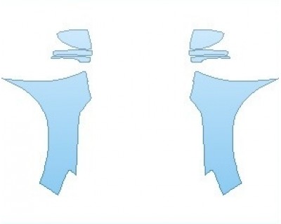 Precut PPF Kit – Clear Bra Paint Protection Film PAINT PROTECTION KIT - 2021 HYUNDAI TUCSON ULTIMATE FULL FENDERS (WRAPPED EDGES) - PRECUT PPF CLEAR BRA WRAP