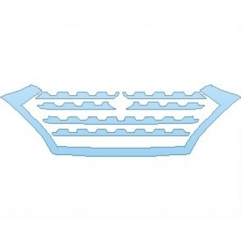 PAINT PROTECTION KIT - 2021 HYUNDAI TUCSON NIGHT GRILLE - PRECUT PPF CLEAR BRA WRAP