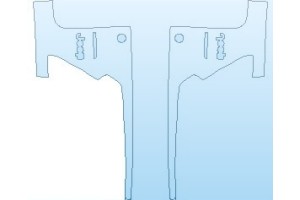 2027 JEEP WRANGLER (JL) SAHARA 2 DOOR FULL FRONT QUARTER PANEL (WRAPPED EDGES)