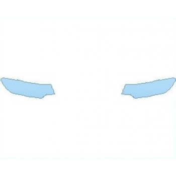 PAINT PROTECTION KIT - 2024 JEEP COMPASS TRAILHAWK LIGHTS - PRECUT PPF CLEAR BRA WRAP