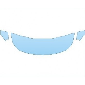PAINT PROTECTION KIT - 2023 BMW 2 SERIES SPORT LINE COUPE HOOD (WRAPPED EDGES) - PRECUT PPF CLEAR BRA WRAP