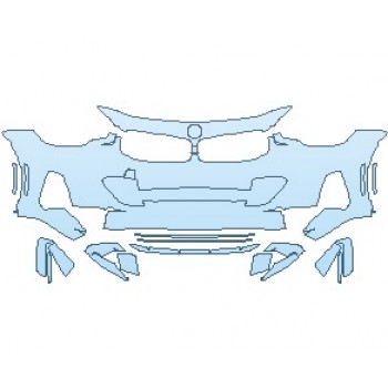 2023 BMW 2 SERIES SPORT LINE COUPE BUMPER