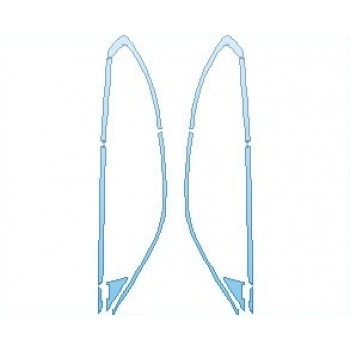 PAINT PROTECTION KIT - 2023 BMW 2 SERIES SPORT LINE COUPE WINDOW TRIM - PRECUT PPF CLEAR BRA WRAP