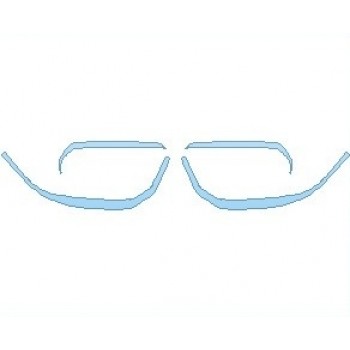 PAINT PROTECTION KIT - 2023 BMW 2 SERIES SPORT LINE COUPE GRILLE - PRECUT PPF CLEAR BRA WRAP