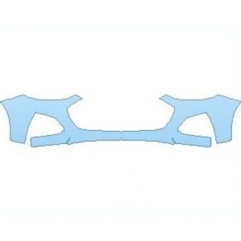 PAINT PROTECTION KIT - 2022 CHEVROLET CRUZE LS SEDAN BUMPER - PRECUT PPF CLEAR BRA WRAP