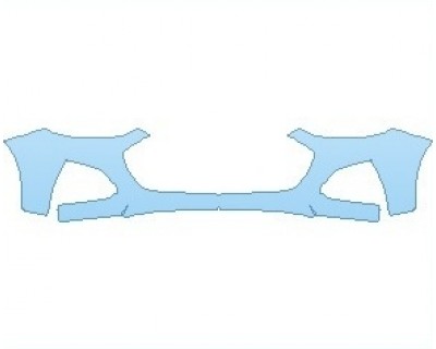 PAINT PROTECTION KIT - 2022 CHEVROLET CRUZE LS SEDAN BUMPER - PRECUT PPF CLEAR BRA WRAP