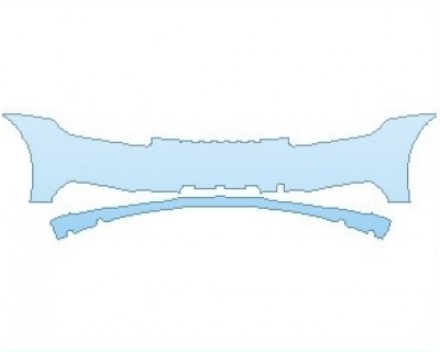 PAINT PROTECTION KIT - 2021 PORSCHE 911 CARRERA 4S CABRIOLET REAR BUMPER - PRECUT PPF CLEAR BRA WRAP