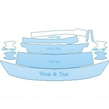 PAINT PROTECTION KIT - 2023 BMW 2 SERIES M235 GRAN COUPE COMMON WEAR AREA KIT - PRECUT PPF CLEAR BRA WRAP
