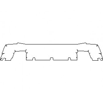 2023 FORD RANGER XL SKID PLATE FOR FX4 OFF ROAD PACKAGE