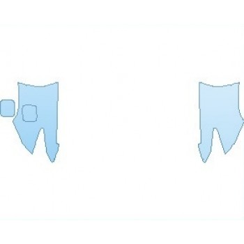 Precut PPF Kit – Clear Bra Paint Protection Film PAINT PROTECTION KIT - 2022 LEXUS RX 450H REAR QUARTERS - PRECUT PPF CLEAR BRA WRAP