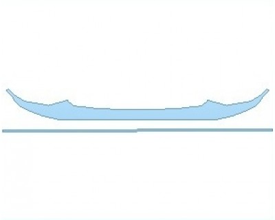 2020 BMW M4 GTS COUPE LOWER BUMPER CARBON FIBER - PRECUT PPF CLEAR BRA WRAP