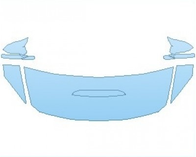 PAINT PROTECTION KIT - 2020 BMW M3 CS SEDAN HOOD - INVISIBLEMASK - 3M PAINT PROTECTION