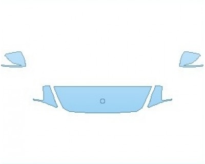 PAINT PROTECTION KIT - 2023 MERCEDES G CLASS G63 HOOD (WRAPPED EDGES) 18 INCH - PRECUT PPF CLEAR BRA WRAP